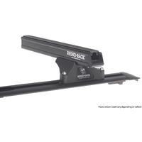 Rhino-Rack Heavy Duty RLTP Trackmount Black 2 Bar Roof Rack for Discovery 3 & 4