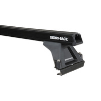 Rhino-Rack Heavy Duty RLTF 1 Bar Roof Rack for Isuzu N-Series 2dr Black