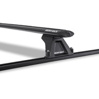 Rhino-Rack Vortex RLTF Trackmount Black 2 Bar Roof Rack for Toyota Tarago 4dr