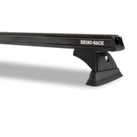 Rhino-Rack Heavy Duty RCH 2 Bar Roof Rack for Volkswagen Caddy Maxi 2dr Black