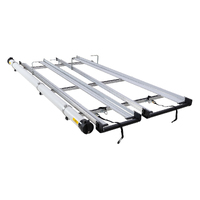 Rhino-Rack CSL Double Ladder Rack System w/ Conduit for Hiace Gen5 3.0m JC-01059