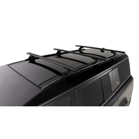 Rhino-Rack Vortex RCL 3 Bar Roof Rack for Land Rover Defender 130 L663 5dr Black