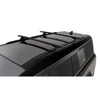 Rhino-Rack Vortex RCL 2 Bar Roof Rack for Land Rover Defender 130 L663 5dr Black