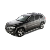 Rhino-Rack Vortex RVP Black 2 Bar Roof Rack for Jeep Grand Cherokee WK2 5dr 4WD