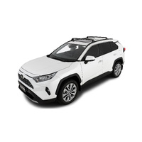 Rhino-Rack Vortex RVP Black 2 Bar Roof Rack for Toyota RAV4 Gen 5 XA50 5dr SUV